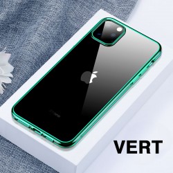 Coque silicone gel CAFELE 3D EDGE Plating contours métallisés Apple iPhone 11 PRO MAX