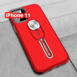 Coque rigide antichoc bimatière Magnetic Series avec béquille Apple iPhone 11