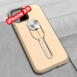 Coque rigide antichoc bimatière Magnetic Series avec béquille Apple iPhone XR