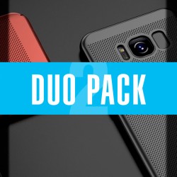 DUOPACK Coque rigide FLOVEME MESH Samsung Galaxy S8 Plus