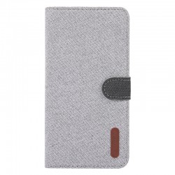 Etui folio Portefeuille Denim Series Apple iPhone X/XS