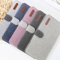 Etui folio Portefeuille Denim Series Samsung Galaxy S10