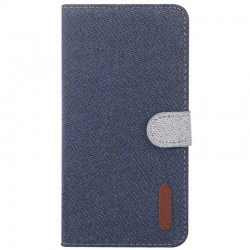 Etui folio Portefeuille Denim Series Samsung Galaxy S9