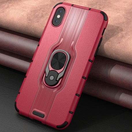 Coque rigide antichoc KEYSION DUALPRO RING Series Apple iPhone XS MAX