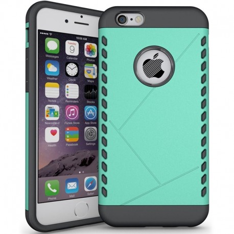 Coque Dual Layer Hybrid Apple iPhone 6/6S Plus Vert