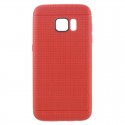 Coque Honeycomb Dots Samsung Galaxy S7 Rouge