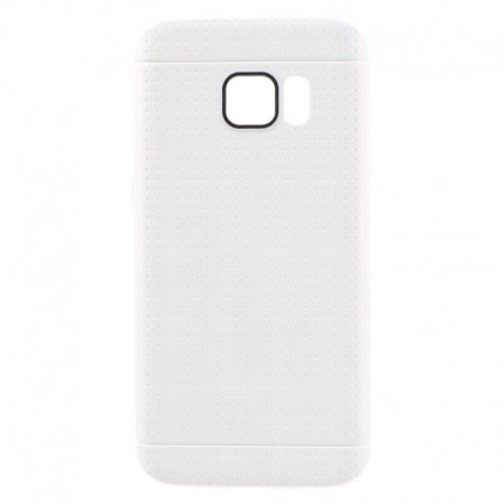 Coque Honeycomb Dots Samsung Galaxy S7 Blanc