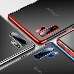 Coque silicone gel 3D Plating contours métallisé Samsung Galaxy Note 10 Plus