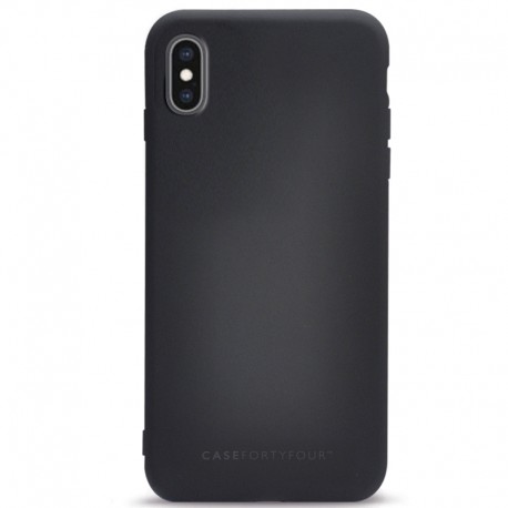 Coque souple FORTYFOUR No.1 Apple iPhone XS MAX Noir