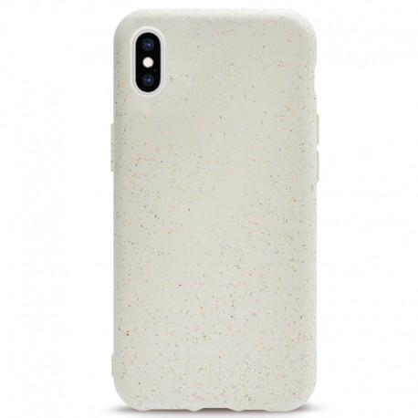 Coque rigide FORTYFOUR No.100 BIO Apple iPhone X/XS Blanc