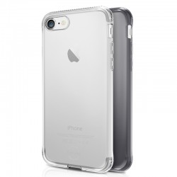 Coque souple ITSKINS NANO GEL DUO Apple iPhone 7/8/6S/6/SE 2020 Noir-Clair