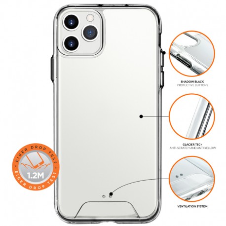 Coque rigide Eiger GLACIER Apple iPhone 11 PRO MAX Clair