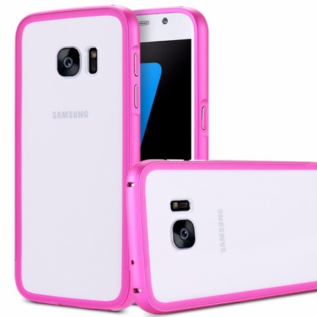 Coque aluminium Samsung Galaxy S7 Rose