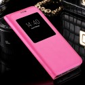 Etui folio View Lychee Skin Samsung Galaxy S7 Rose