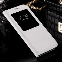 Etui folio View Lychee Skin Samsung Galaxy S7