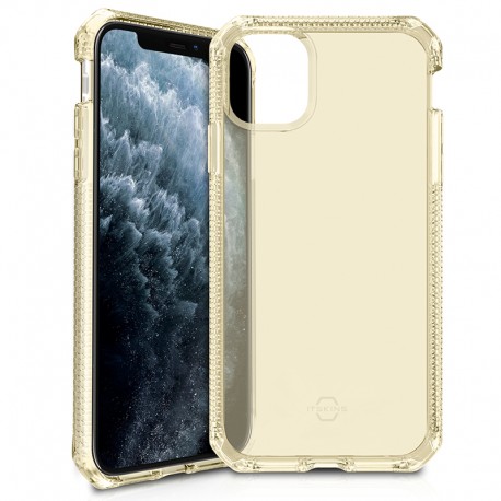 Coque souple ITSKINS Spectrum Clear Apple iPhone 11 Jaune (light yellow)