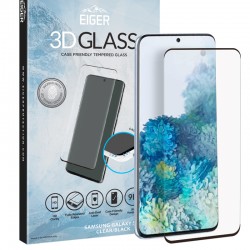 Protection écran verre trempé Eiger 3D GLASS CF Samsung Galaxy S20/S20 5G