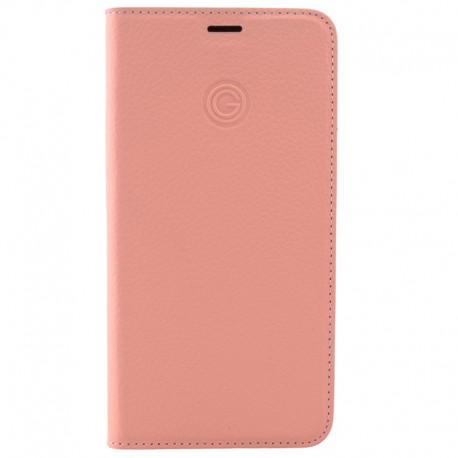 Etui cuir Mike Galeli MARC Series Apple iPhone 11 PRO MAX Rose (Saumon)