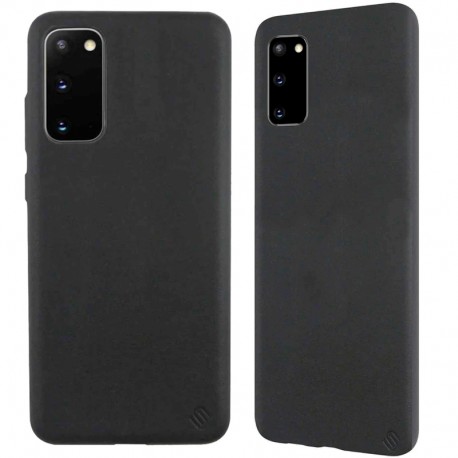 Coque eco-cuir Uunique Nutrisiti BIO Samsung Galaxy S20/S20 5G Noir