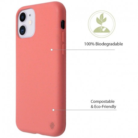 Coque rigide Uunique Nutrisiti BIO Apple iPhone 11 Orange (Corail)