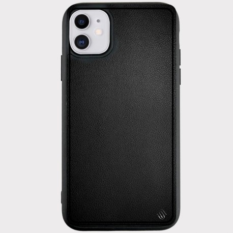 Coque eco-cuir Uunique Nutrisiti BIO Apple iPhone 11 Noir