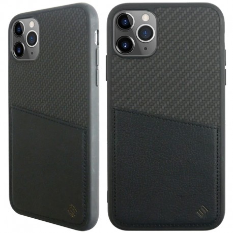 Coque rigide Uunique CARBON Apple iPhone 11 PRO MAX Noir